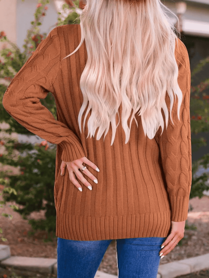 MARZENA | Cardigan confortabil cu tricot
