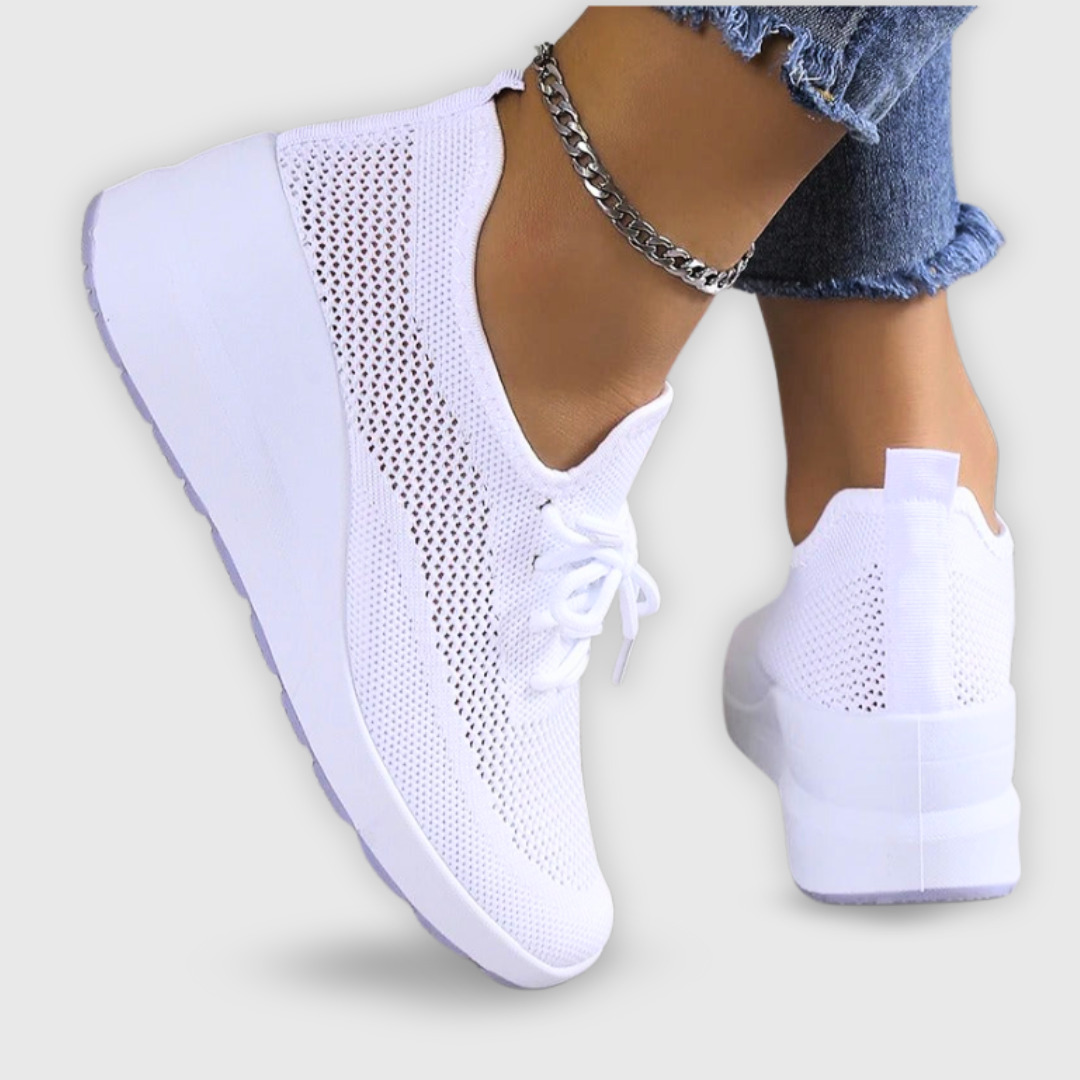 Wendy | Sneakers confortabili, casual, cu șireturi