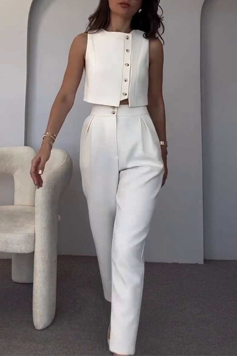 CYRA – COMPLET CASUAL DIN DOUĂ PIESE, FĂRĂ MÂNECI