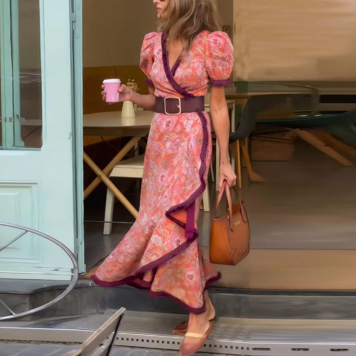 BELLAMY – COMPLET ROMANTIC PINK MAXI