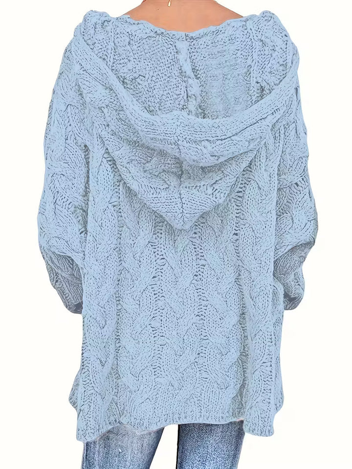 Mihaela | Pulover Informal Cu Mâneci Lungi Din Tricot