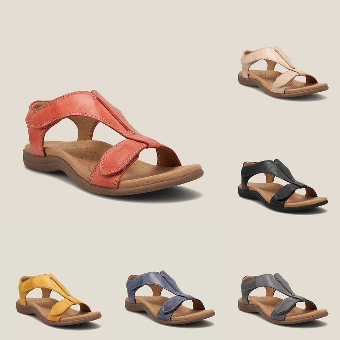 Rinah | Sandale de confort ortopedice din piele