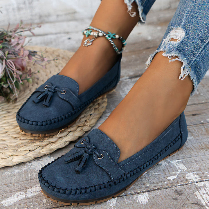 Felisa | Pantofi Casual Eleganți cu Ciucuri
