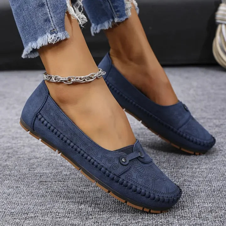 Afina | Pantofi Casual Din Piele Antiderapantă