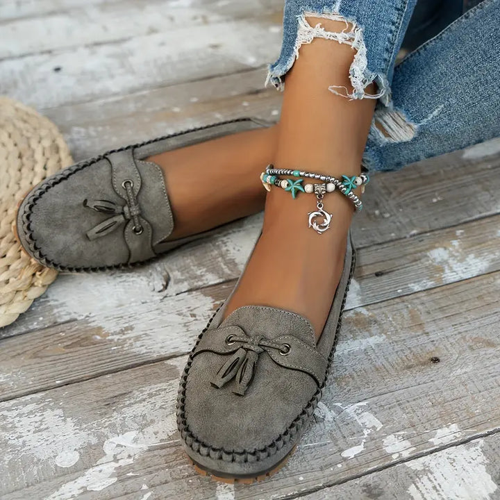 Felisa | Pantofi Casual Eleganți cu Ciucuri