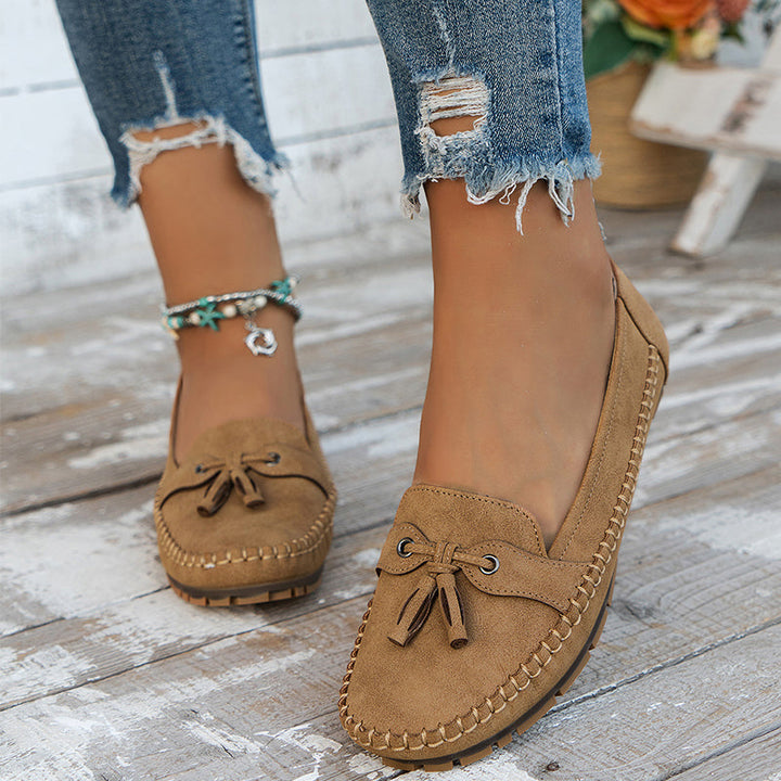 Felisa | Pantofi Casual Eleganți cu Ciucuri