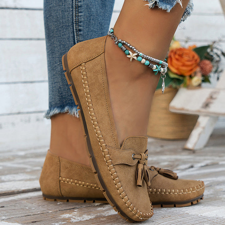Felisa | Pantofi Casual Eleganți cu Ciucuri