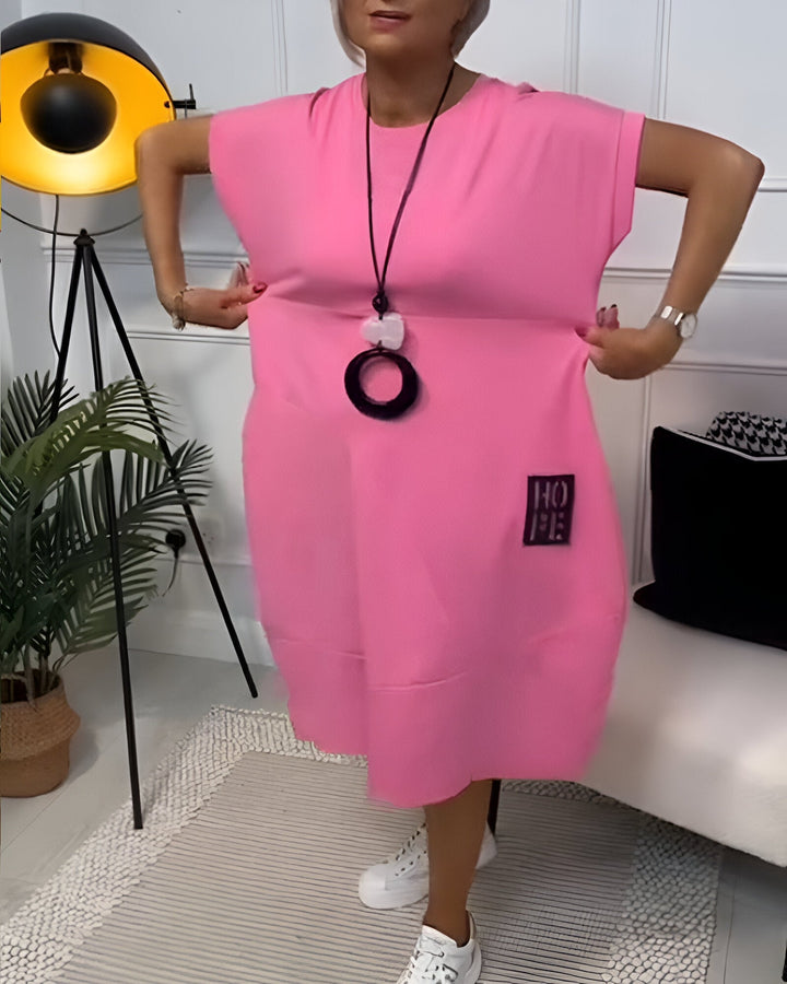 Bessie – Rochie Midi Confortabilă