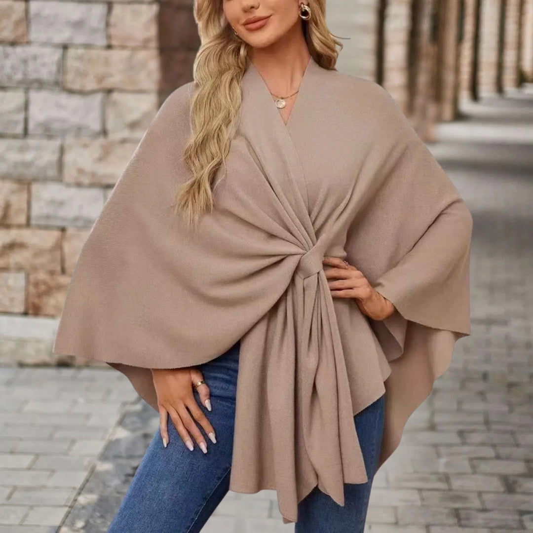 Stela | Poncho Elegant Drapat