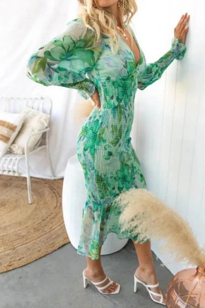 Megan | Rochie cu Flori