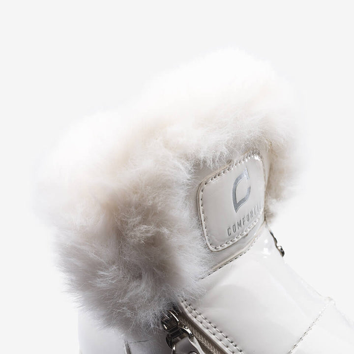 Gianina | Botine Elegante Învelite Crystal