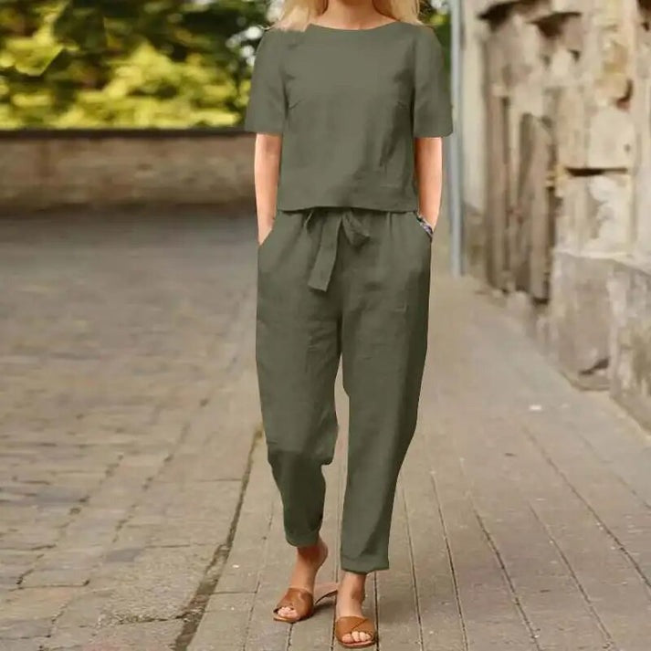 Evin | Set de Vară Luxe în Două Piese