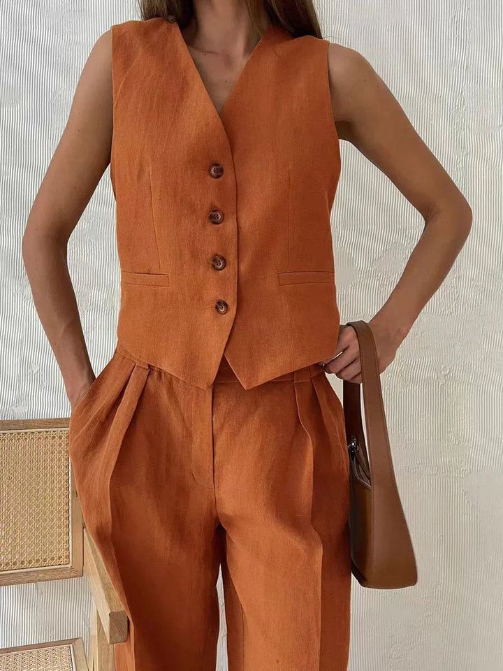 Set de Pantaloni Eleganți