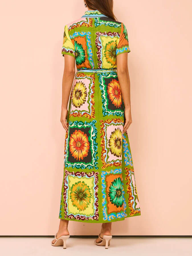 Rochia Camasa Vintage Bloom