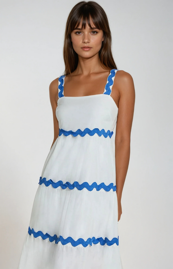 Rochia Midi Wavy Charm