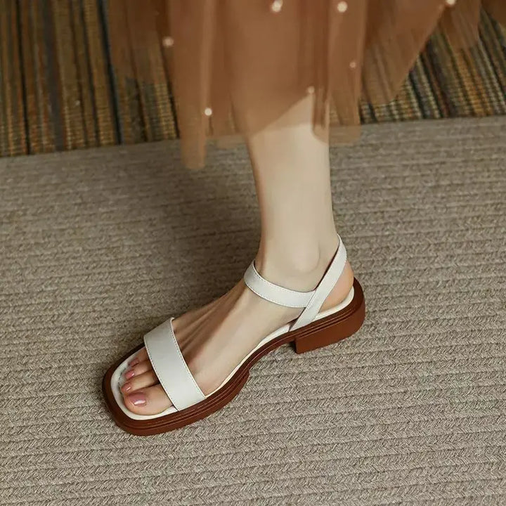 AVA – SANDALE CU BRĂȚARĂ MINIMALISTĂ