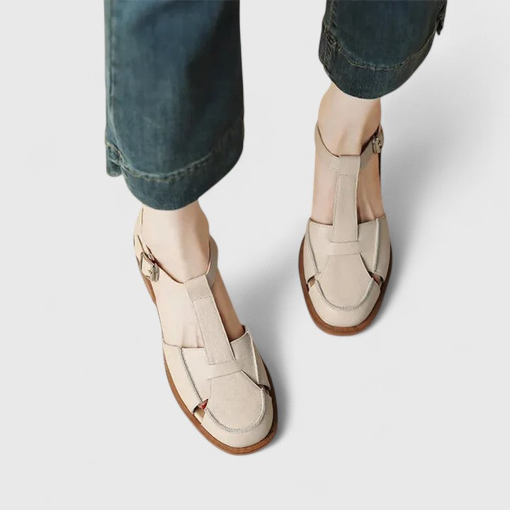 MARA – SANDALE VINTAGE EDGE CU T-STRAP