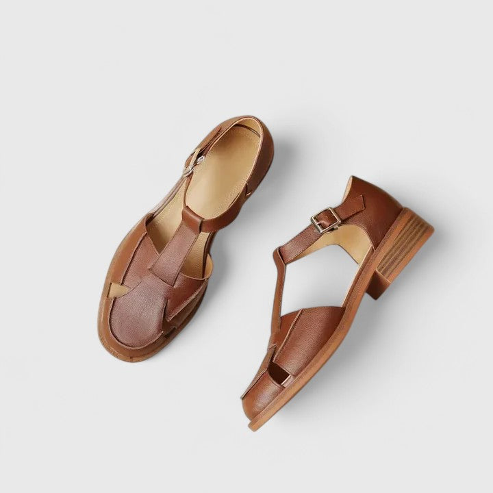 MARA – SANDALE VINTAGE EDGE CU T-STRAP