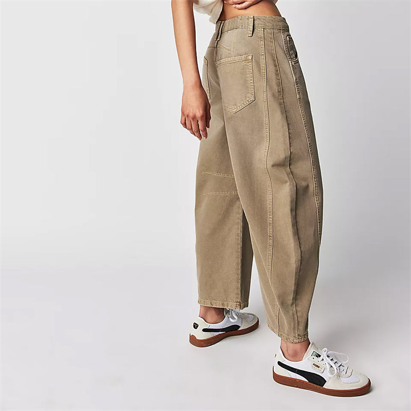RILEY – JEANSI RELAXAȚI CU SPALARE VINTAGE