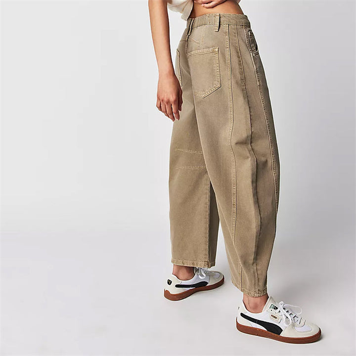 RILEY – JEANSI RELAXAȚI CU SPALARE VINTAGE