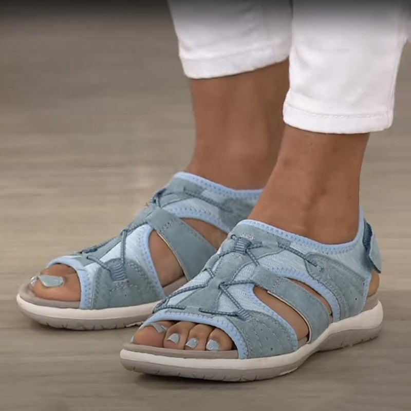 Daphne™ - Sandale de vară stilate, ajustabile, cu suport pentru arc