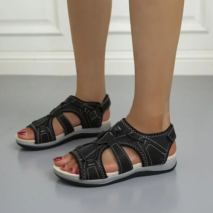 Daphne™ - Sandale de vară stilate, ajustabile, cu suport pentru arc