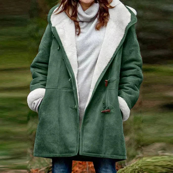 Emily - Palton Elegant Căptușit cu Blană