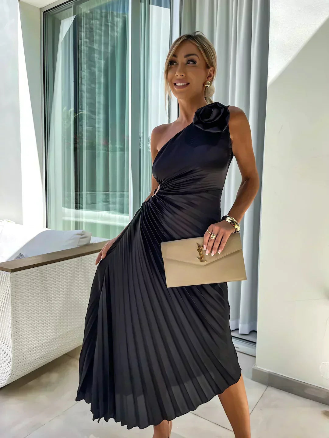 Camila | Rochie Romantică cu Flori