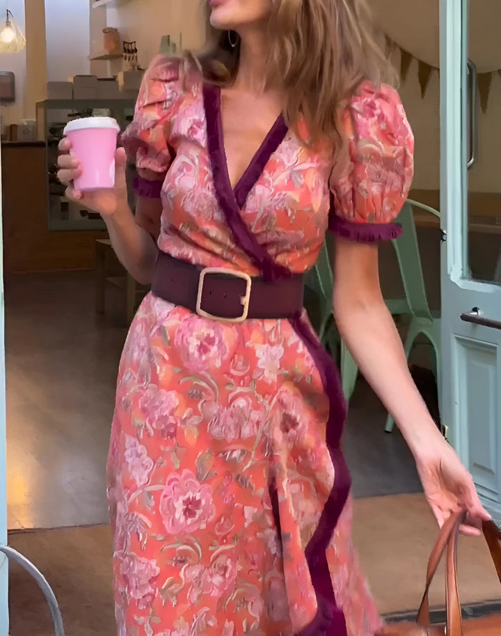 BELLAMY – COMPLET ROMANTIC PINK MAXI