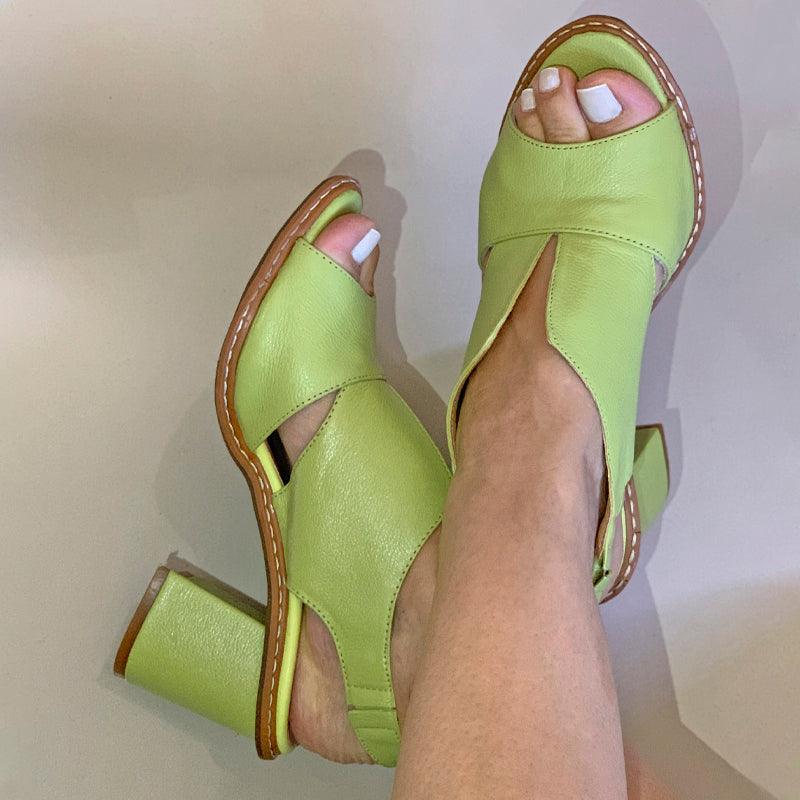 Nicole | Sandale elegante de vară cu toc mediu