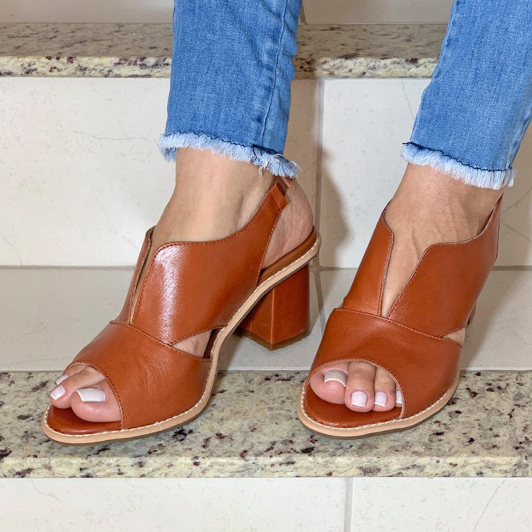 Nicole | Sandale elegante de vară cu toc mediu