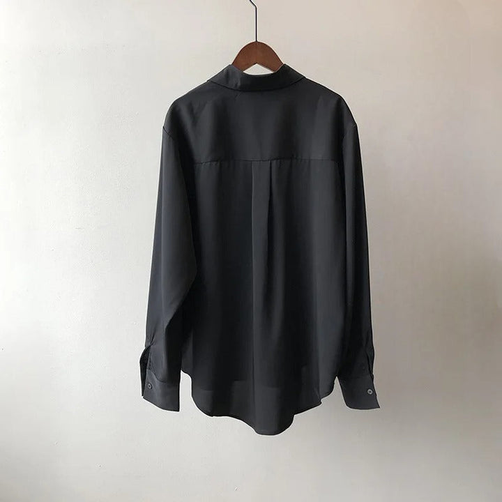 Riley – Bluză din Mătase cu Eleganță Fluidă
