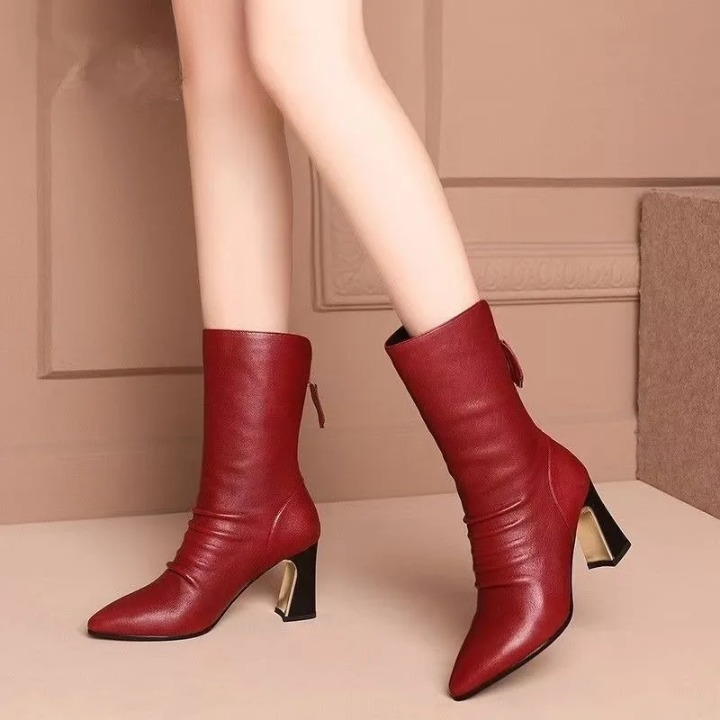Orla | Botine elegante cu toc ascuțit