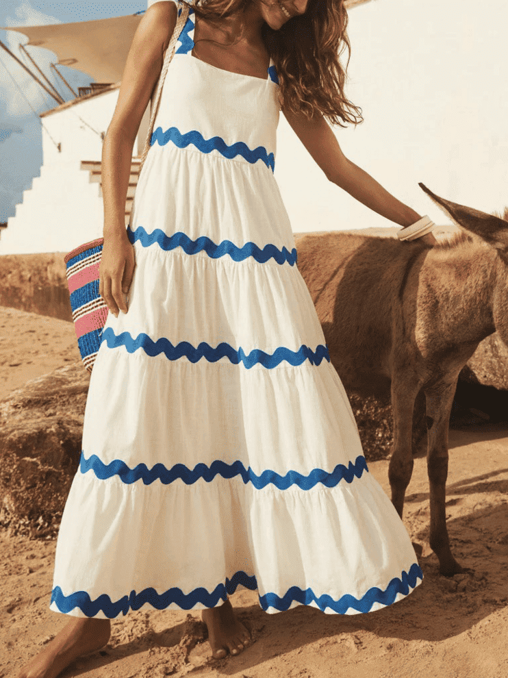 Rochia Midi Wavy Charm