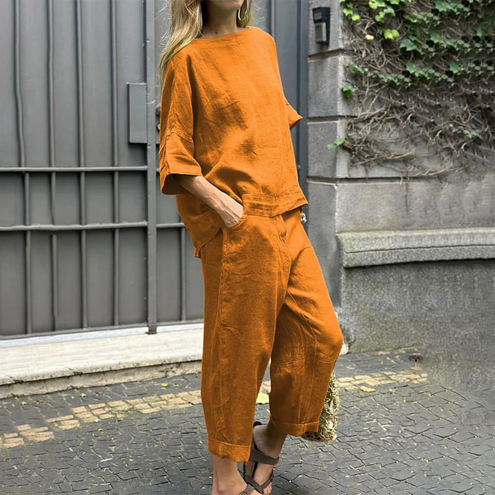 EMMA – COMPLET COTON-ULEI ÎN DOUĂ PIESĂ