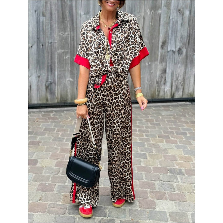 COLLINS – SET DE ÎMBRĂCĂMINTE LUXOASĂ CU PANTERĂ
