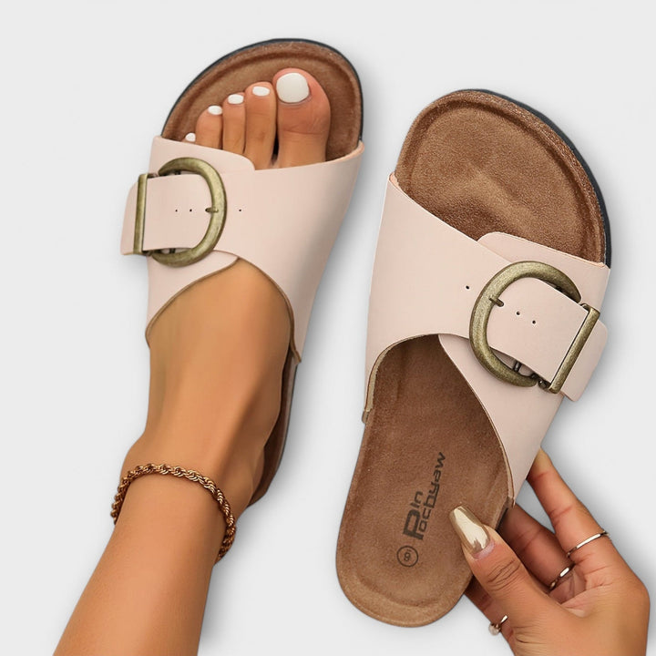Mirano | Sandale elegante cu cataramă