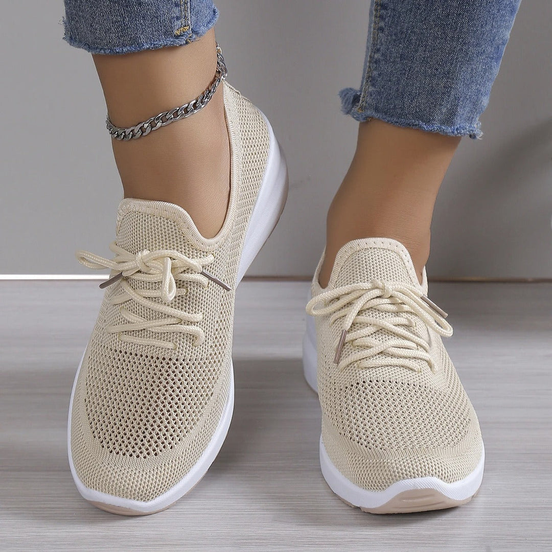 Wendy | Sneakers confortabili, casual, cu șireturi