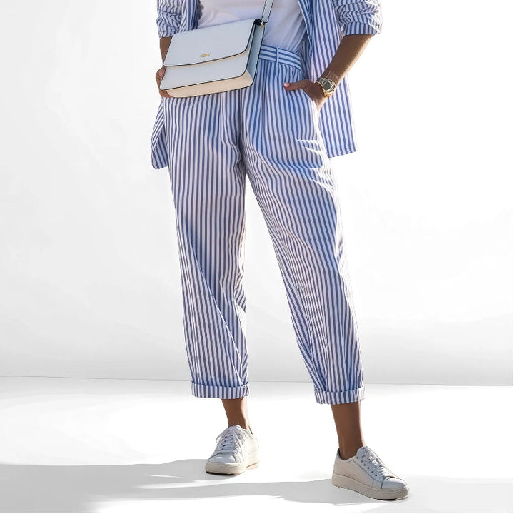 Lore - Pantalon Rayé Lore