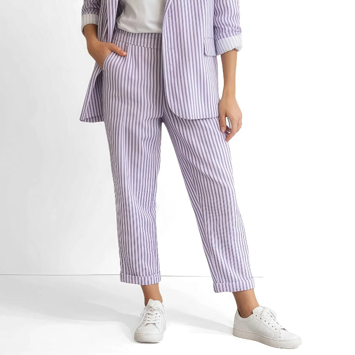 Lore - Pantalon Rayé Lore