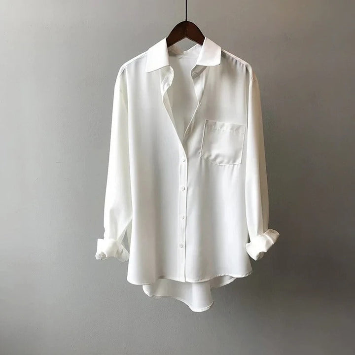 Riley – Bluză din Mătase cu Eleganță Fluidă