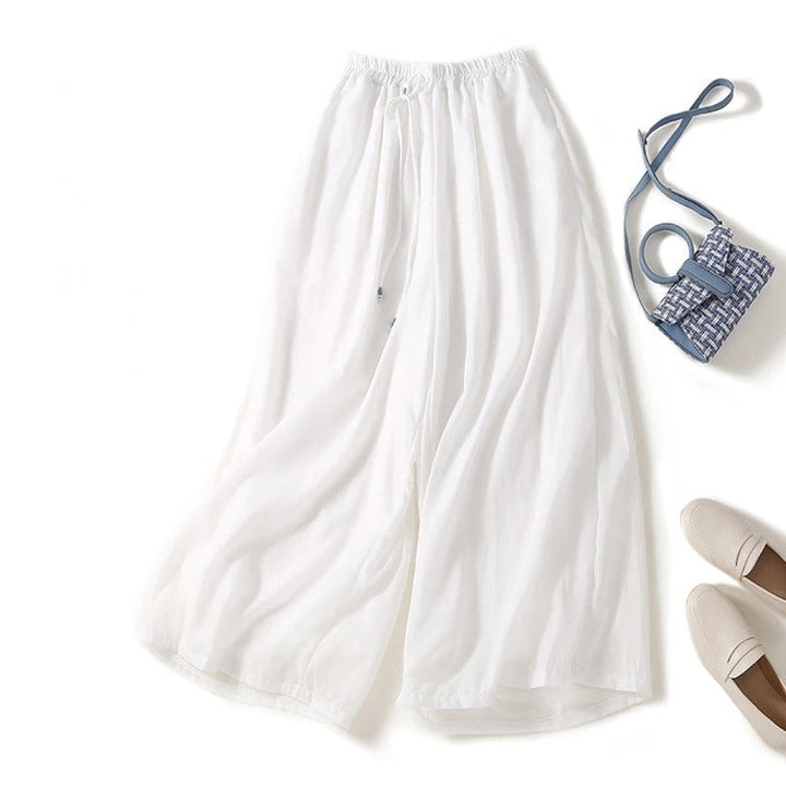 Luna | Pantaloni cu Talie Ajustabilă și Croi Relaxat