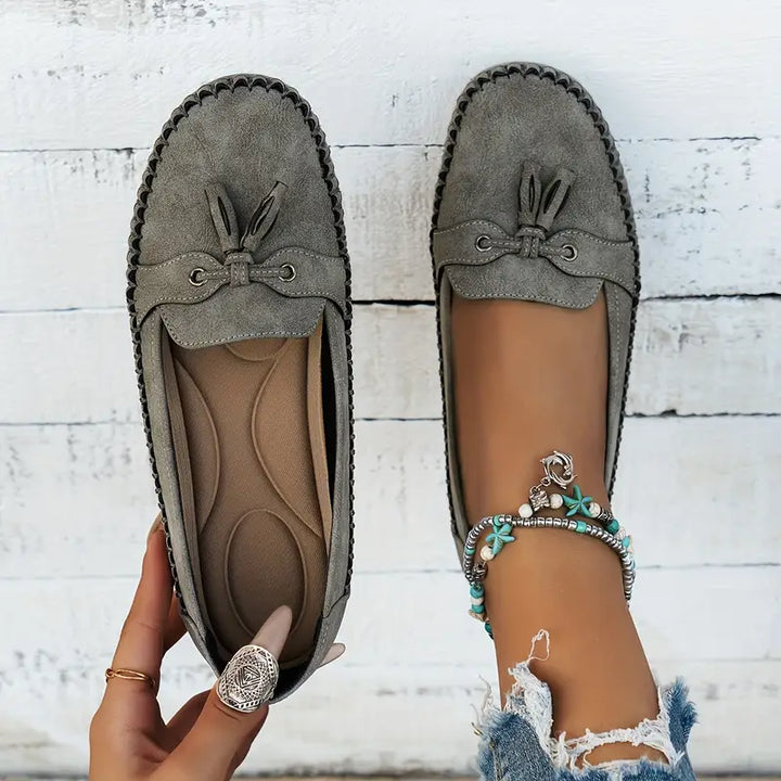 Felisa | Pantofi Casual Eleganți cu Ciucuri