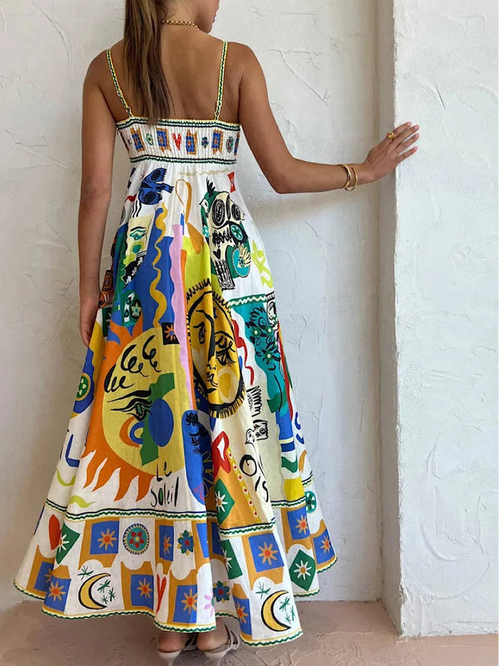 Rochia Maxi Artistic Expression