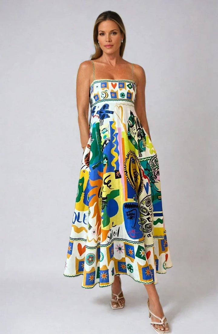 Rochia Maxi Artistic Expression