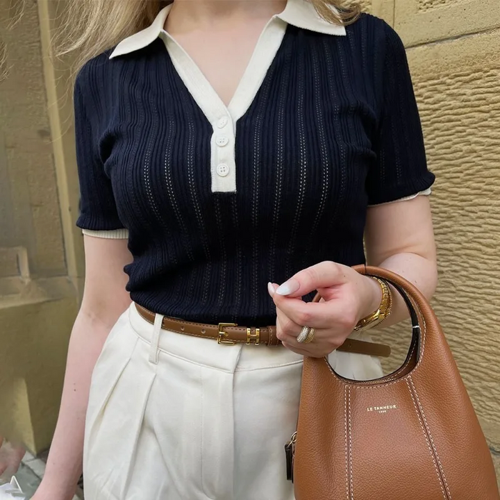 Polo Tricotat Élise