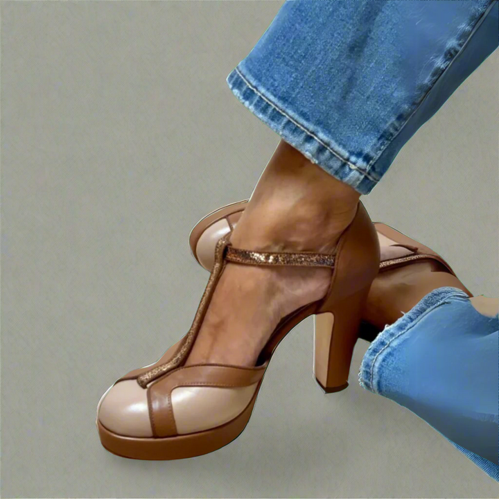 Frederika™ | Sandale elegante și confortabile cu toc