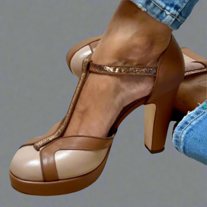 Frederika™ | Sandale elegante și confortabile cu toc
