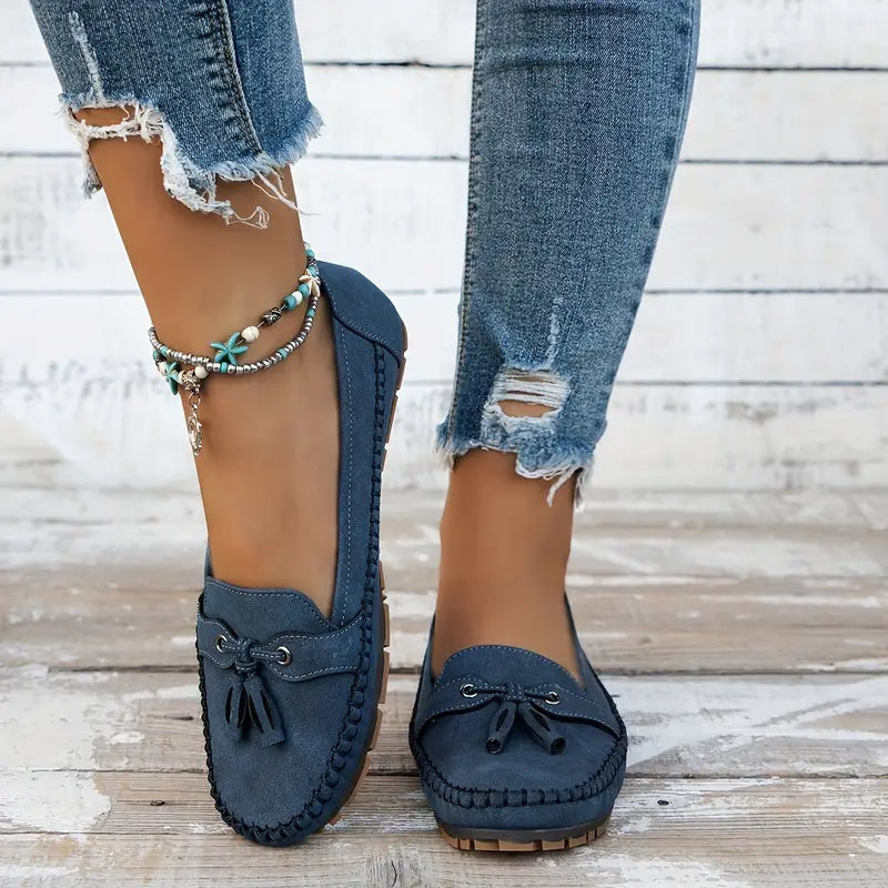 Felisa | Pantofi Casual Eleganți cu Ciucuri