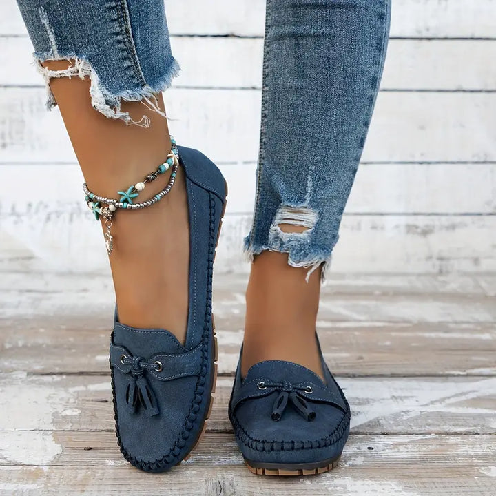 Felisa | Pantofi Casual Eleganți cu Ciucuri